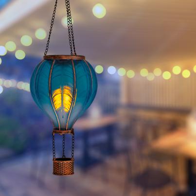 Solar-Heißluftballon Blau