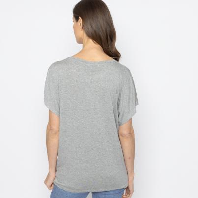 FASHION NEWS Damen-Shirt Tiger grau