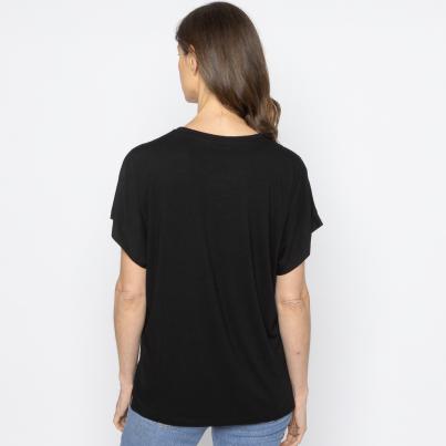 FASHION NEWS Damen-Shirt Tiger schwarz