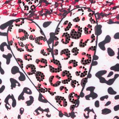 BRILLIANTSHIRTS Damen-Shirt Leoverlauf