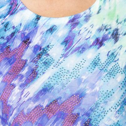 BRILLIANTSHIRTS Damen-Shirt Grafisch multicolor