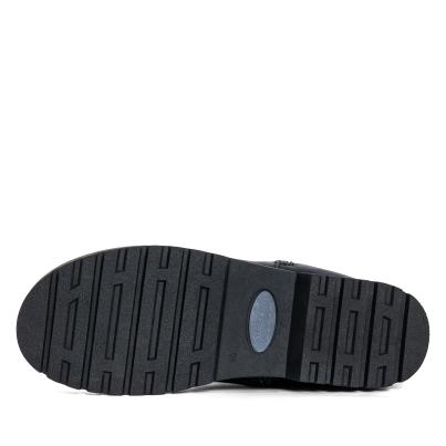 Andrea Conti Damen Lederboots schwarz