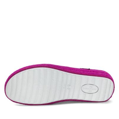 mediform Damenhausschuh pink Glitzer