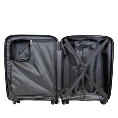 4-teiliges Hartschalenkofferset 'Florenz' schwarz