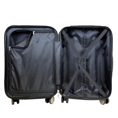 3-teiliges Hartschalenkofferset 'Genua' champanger