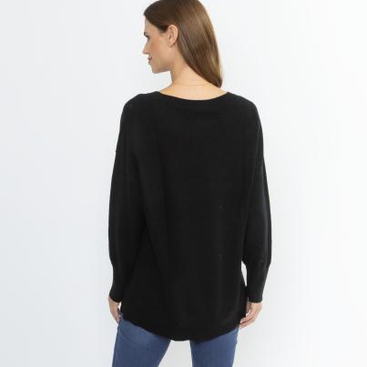 100% KASCHMIR Pullover schwarz