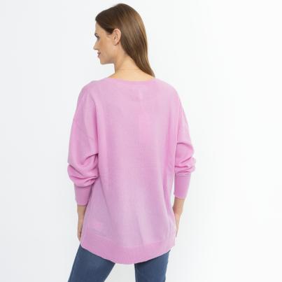 100% KASCHMIR Pullover rosa