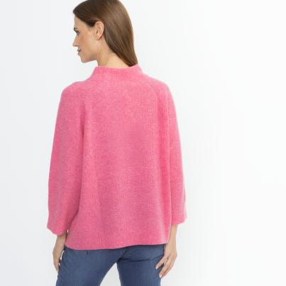 100% KASCHMIR Pullover rosa melange