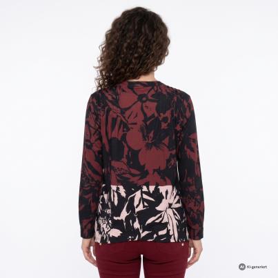 mocca by J. Leibfried Blusenshirt multicolor