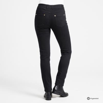 Zauberhose 'Miracle Shape' Regular Fit schwarz