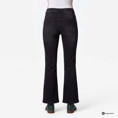 Zauberhose 'Miracle Shape' Slim Fit schwarz