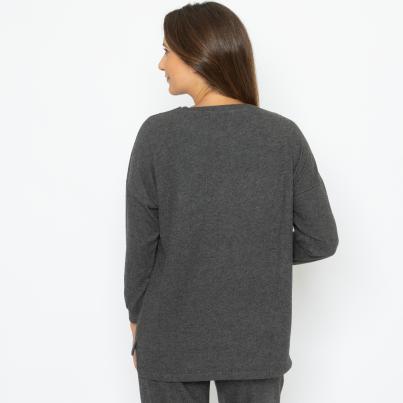 Lounge Collection by H. S. Sweatshirt anthrazit