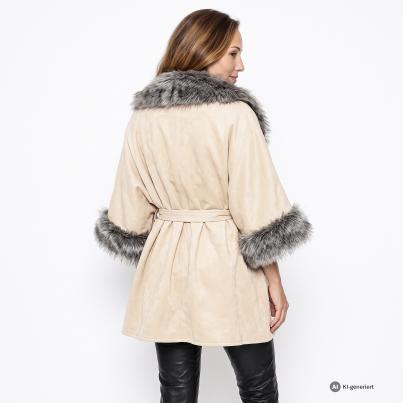 KERNIG by Sarah Kern Poncho sand