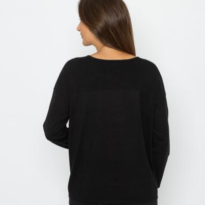 Signature Collection by Heike S. Pullover schwarz