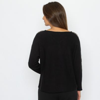 Signature Collection by H. S. Pullover schwarz