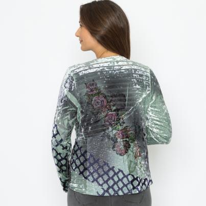 TRENDS by J. Leibfried Jacke grün/multicolor