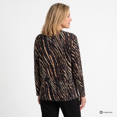 TRENDS by J. Leibfried Plisseebluse multicolor