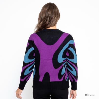 CHRISTIAN MATERNE Damen-Pullover multicolor
