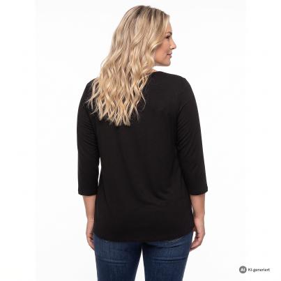 sophistical Women Shirt Pailletten schwarz