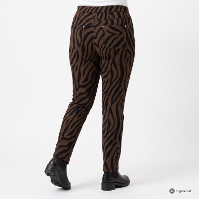 sophistical Women Jeggings schwarz/braun