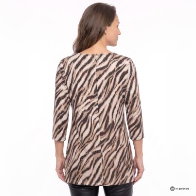 KERNIG by Sarah Kern Longshirt Zebraprint