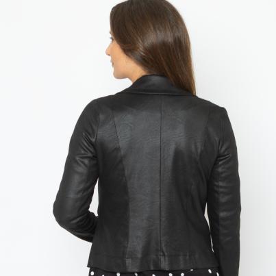 KERNIG by Sarah Kern Kunstlederjacke schwarz