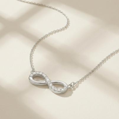 amor Infinity Mittelteil-Collier 925 Silber