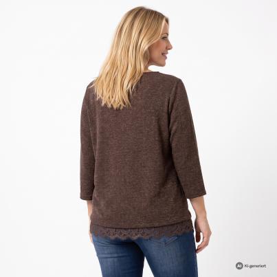 sophistical Women Pullover braun