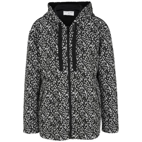 rick cardona Damen Jacke mit Druck, schwarz/weiß 48 - 105203100007 - 3 - 588px