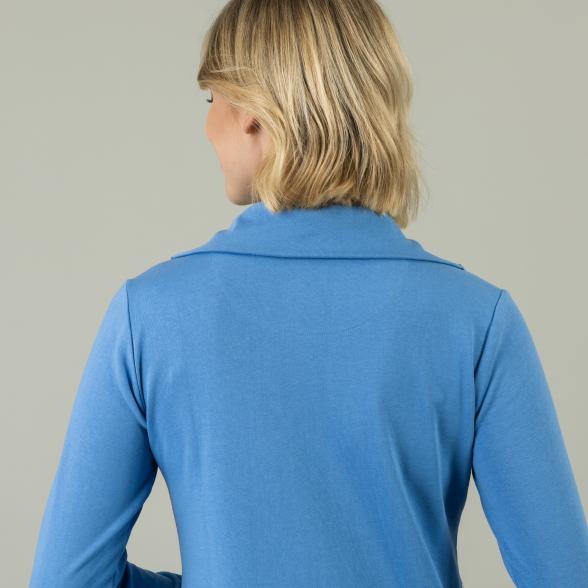 Homewear by BLUE SEVEN Damen Sweatjacke blau 38 - 105310300001 - 3 - 588px