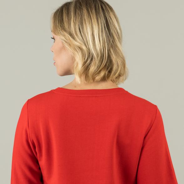 Homewear by BLUE SEVEN Damen Sweatshirt rot - 105310600000 - 3 - 588px