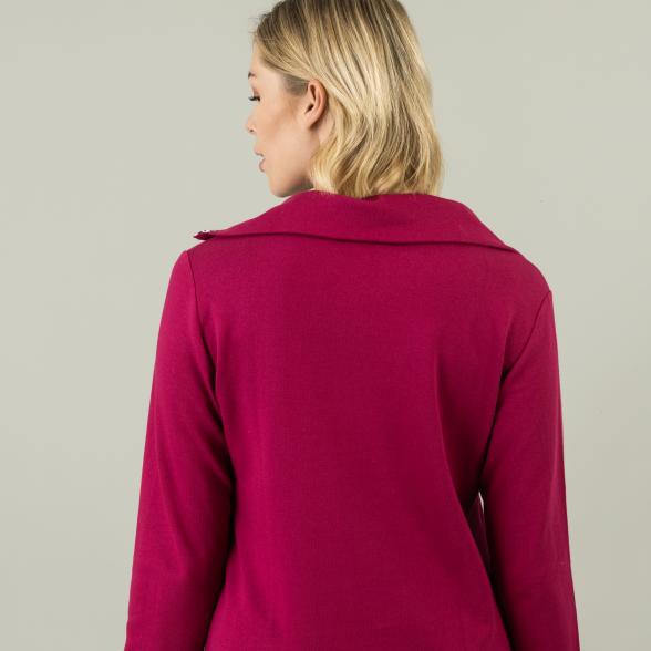 Homewear by BLUE SEVEN Damen Sweatshirt beere 40 - 105310800002 - 3 - 588px