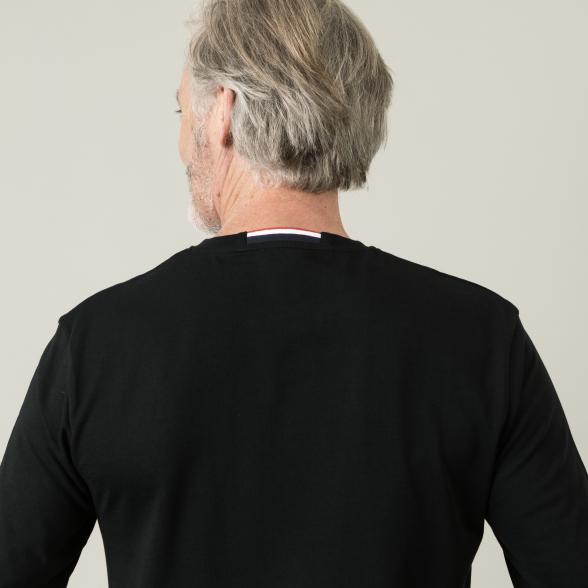 U.S. POLO ASSN. Herren Langarmshirt schwarz 3XL - 105330200005 - 3 - 588px