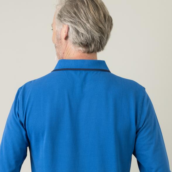 U.S. POLO ASSN. Herren Poloshirt langarm royalblau 3XL - 105331100005 - 3 - 588px