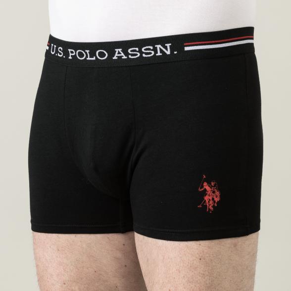 US. POLO ASSN. 2er Pack Boxershorts schwarz/rot - 105332900000 - 3 - 588px