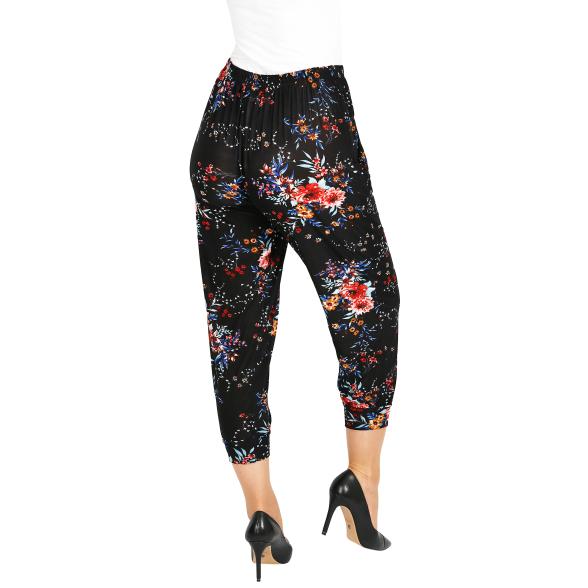 Leichte Damen-Sommerhose Bambusfaser, multicolor L/XL (42/44) - 105491000001 - 3 - 588px