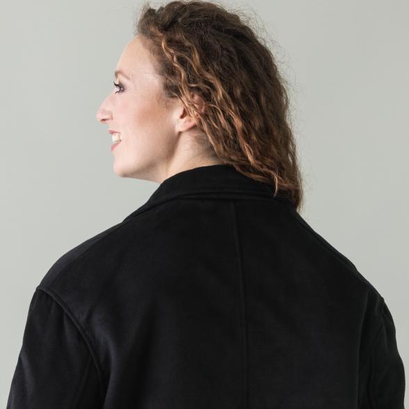 Z-ONE Damen Mantel, schwarz - 105534900000 - 3 - 588px