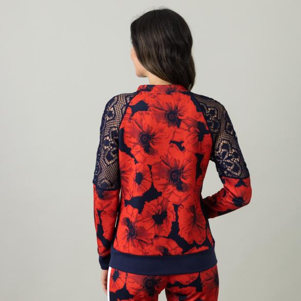 mocca by Jutta Leibfried Jacke navy/rot - 105702300000 - 3 - 588px