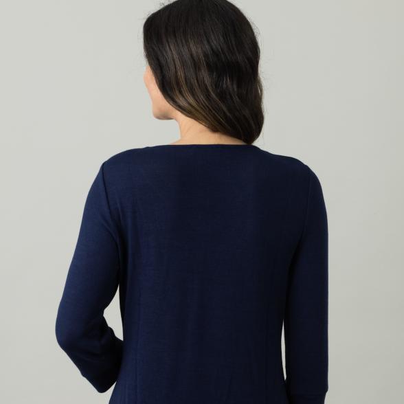 mocca by Jutta Leibfried Shirt navy - 105703100000 - 3 - 588px