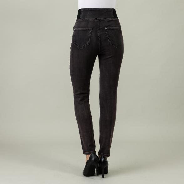Zauberhose 'Perfect Janis', schwarz/rosé 52/54 - 105709800006 - 3 - 588px