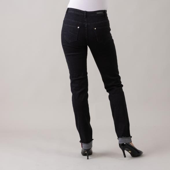 Jet-Line Damen-Jeans 'Betty' slim L32, schwarz 48 - 105772600008 - 3 - 588px