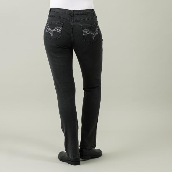 Jet-Line Damen-Jeans 'Rebecca' L32 schwarz - 105779700000 - 3 - 588px