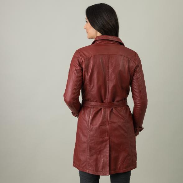 OTTO KERN Damen-Ledermantel 'Susa', rot - 105964500000 - 3 - 588px