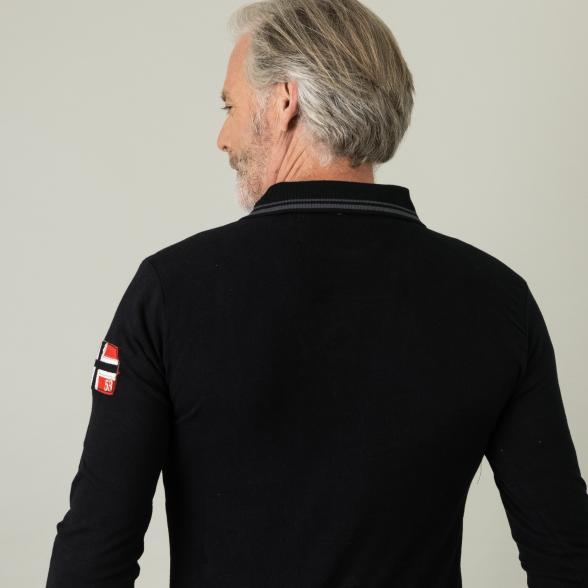 GEOGRAPHICAL NORWAY Herren Poloshirt, schwarz - 105979300000 - 3 - 588px