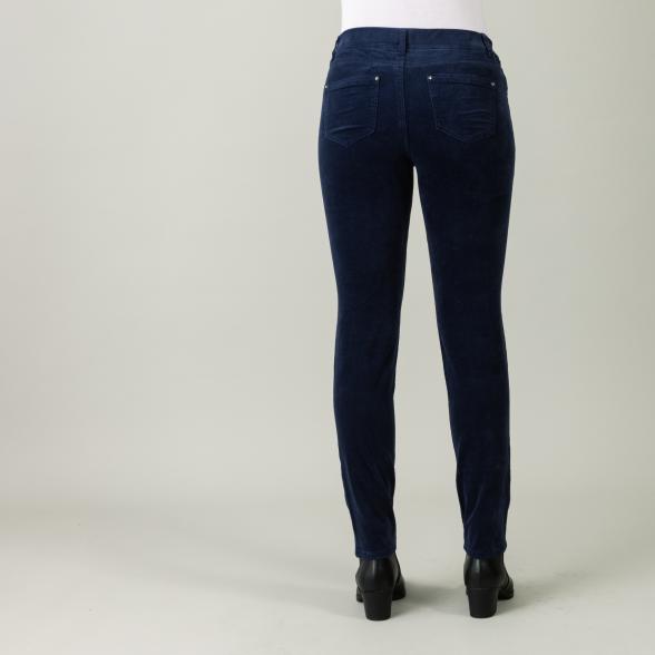 mocca by Jutta Leibfried Jeans 'Samt-Look', blau - 106039000000 - 3 - 588px