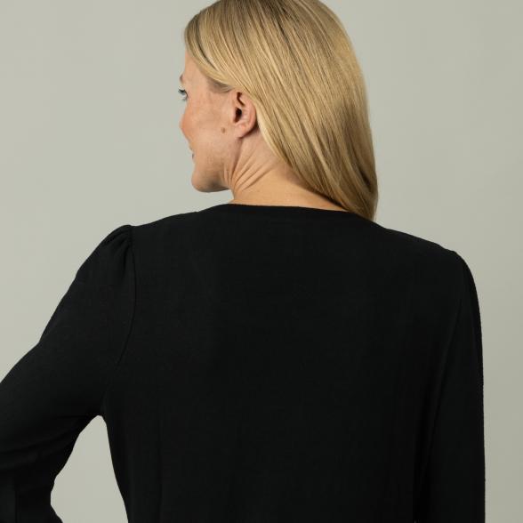 mocca by Jutta Leibfried Pullover, schwarz - 106068600000 - 3 - 588px