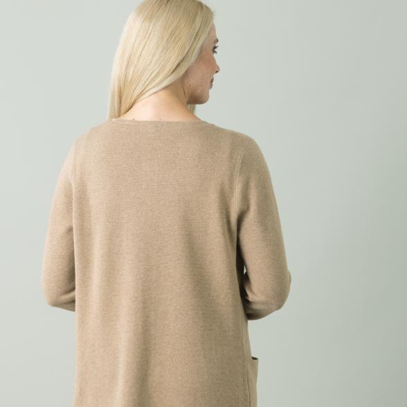 GINA LAURA Damen Strickjacke, camel - 106297000000 - 3 - 588px