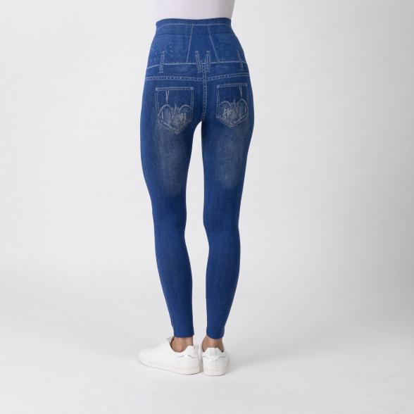 FASHION NEWS  Seamless-Jeansleggings, hellblau - 106619900000 - 3 - 588px