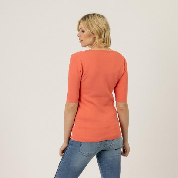 TRENDS by J. Leibfried  Pullover, koralle/weiß - 106767400000 - 3 - 588px