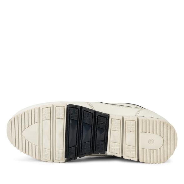 cafe moda Herren Ledersneaker weiß/navy - 106949800000 - 3 - 588px